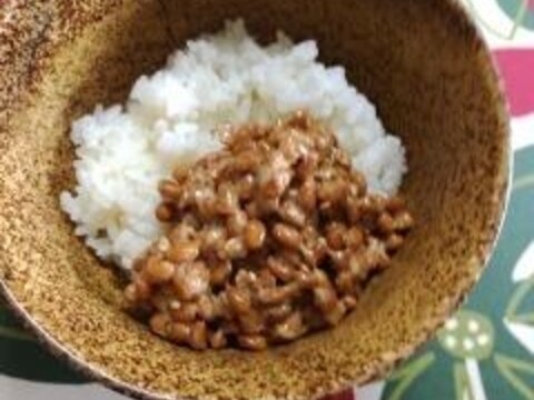 納豆ごはん